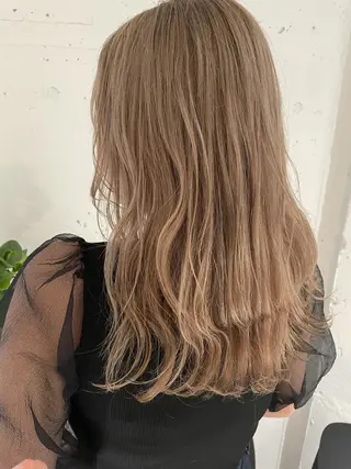ロング カラー 🪞透け感&韓国ヘア 🪞honokaのヘアスタイル