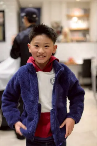 ショート メンズパーマ 堤　生智のヘアスタイル