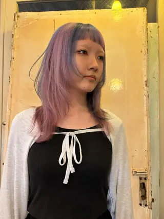 ロング ヒラカホ/目黒/ ブリーチ/似合わせのヘアスタイル