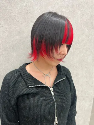 カラー 中村 彩夏のヘアスタイル
