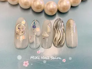 ネイル MiKi Nai池袋 長さだし得意のネイルデザイン