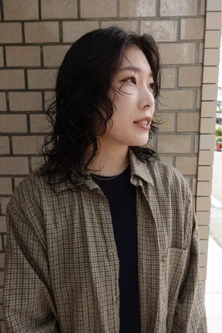 ミディアム パーマ トレンドヘア◎ 店長 清原佑太のヘアスタイル