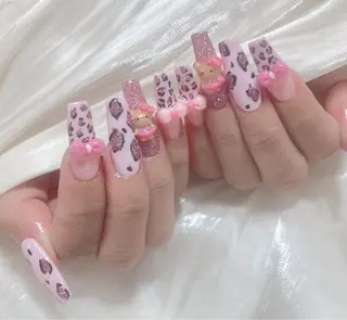 ネイル candy nail 韓国風ワンホンネイルのネイルデザイン