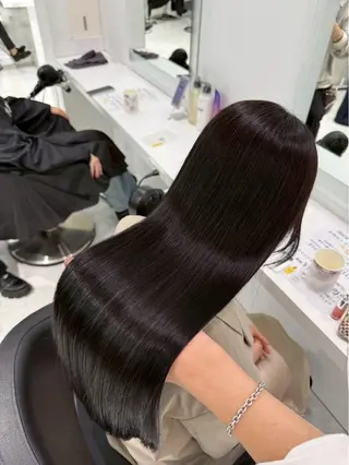 ロング カラー 板橋 煌也のヘアスタイル