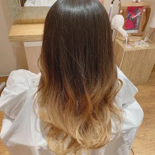 ロング 西尾 優希のヘアスタイル