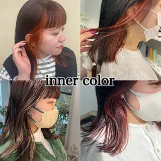 セミロング カラー ご予約は2月まで！ maho‪🐈🎀のヘアスタイル