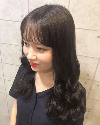 ロング カラー 烏丸韓国ヘア🇰🇷 ayaka🎀のヘアスタイル