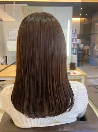 ミディアム カラー 波巻き/メンズ/ ショート/☆いとみなのヘアスタイル