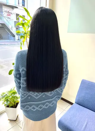 ロング 林 真之介のヘアスタイル