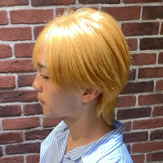 ショート カラー メンズ メンズパーマ&メンズ 縮毛矯正/平野/渋谷のヘアスタイル
