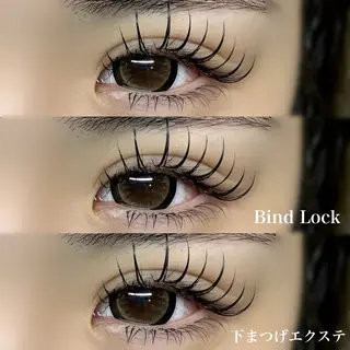 マツエク・マツパ NOA名駅束感まつげ ×眉毛SENA‪🎀のマツエク・マツパデザイン