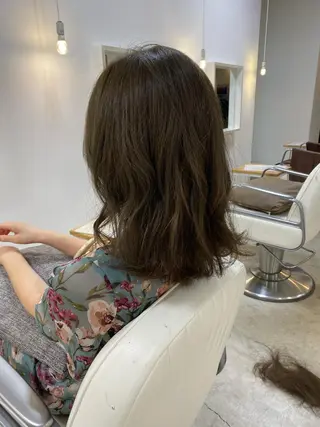 ミディアム やまぐち もえかのヘアスタイル