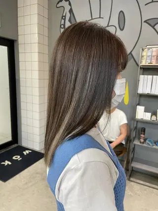 カラー メンズ専門サロン wokeのヘアスタイル