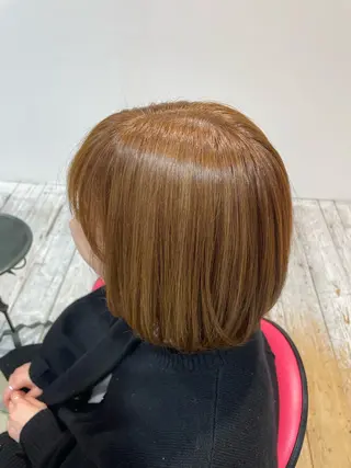 カラー たけみ りさのヘアスタイル