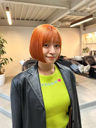 ショート カラー ハイトーン×似合わせ 🌱中川慎之介のヘアスタイル