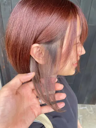 ショート カラー 三好 達也のヘアスタイル