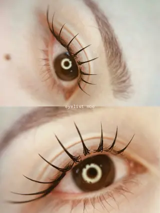 マツエク・マツパ Moe .のマツエク・マツパデザイン