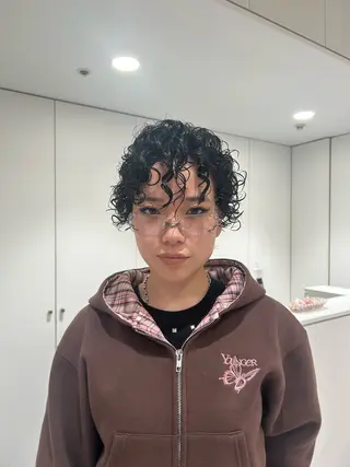 ショート 掛川 愛菜のヘアスタイル