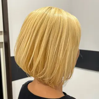 ショート ボブ/外国人風カラー 🩵mikiのヘアスタイル