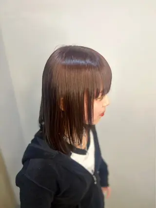 ミディアム カラー 無料パーマモデル/ 🌟ひまり🌟のヘアスタイル