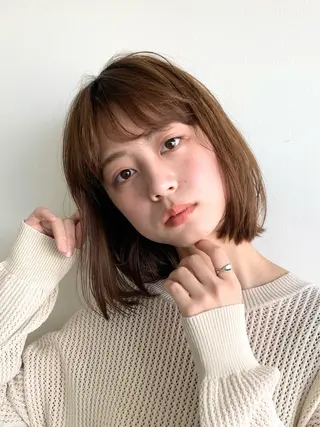 ショート カラー 🌿似合わせ透明感 カラー松本朋幸🌿のヘアスタイル