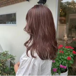 ロング カラー stylist店長 岡本真依のヘアスタイル