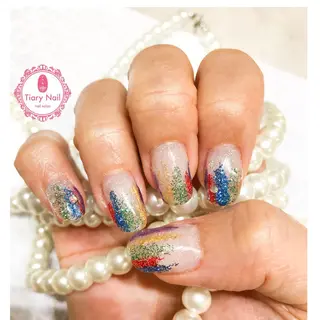 ネイル tiarynail K K🐼のネイルデザイン