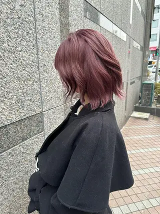 ショート カラー 美髪矯正・レイヤー 倉友哉のヘアスタイル