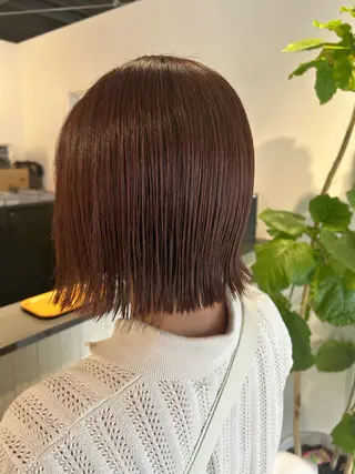 ミディアム カラー 💎韓国カラー Giness坂下巧のヘアスタイル