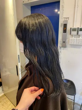 ロング カラー レイヤーボブ/ 艶カラー/サナ🌼のヘアスタイル