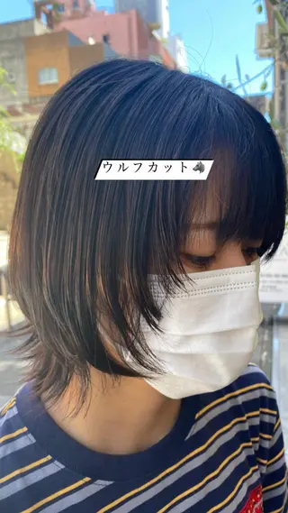 ショート maika /layer cutのヘアスタイル