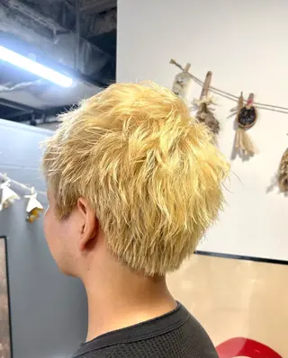 ショート メンズ わかばやし ゆうこのヘアスタイル