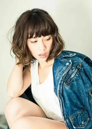 ミディアム 【銀座｜店長】 イノケンのヘアスタイル