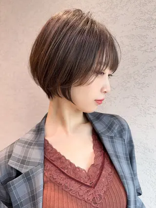 ショート 縮毛矯正✨🫧 レイヤー川村利幸のヘアスタイル
