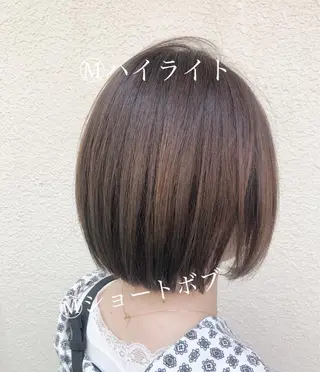 ショート カラー パーマ ヘアアレンジ 【白髪ぼかし 専門GBG】自由が丘のヘアスタイル