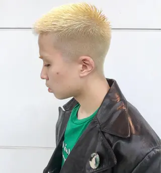 ショート メンズ 嶋佐 昌大 シマサマオのヘアスタイル