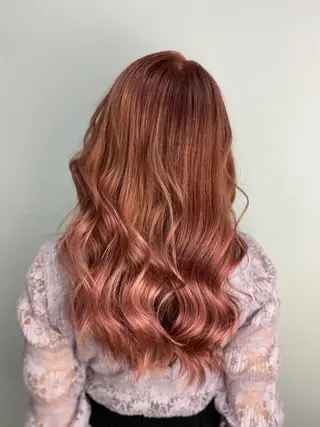 ロング カラー メンズ 🧡可愛い色落ち🧡 ハイトーン特化🧡のヘアスタイル