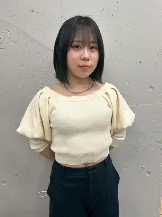 カラー ミディアム 透明感、柔らかカラー ♡トレンドカラー♡のヘアスタイル
