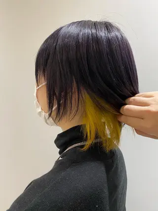 ショート カラー たけだ れなのヘアスタイル