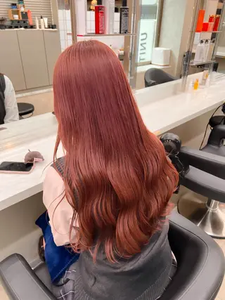 セミロング 💖札幌カラー 指名No.1💖玲奈のヘアスタイル