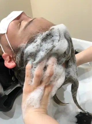 ロング メンズ セレンディピティ 奥村　瞳/髪質改善のヘアスタイル