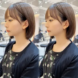 ショート 縮毛矯正✨🫧 レイヤー川村利幸のヘアスタイル