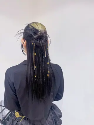 ロング 横浜/韓国/レイヤー カット/ユイナ🎀のヘアスタイル