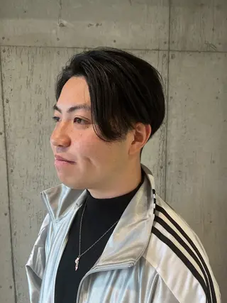 メンズ ボブ×艶カラー 特化・リクト💥のヘアスタイル
