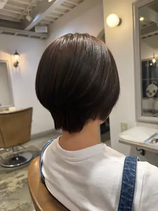 ショート 髪質改善／似合わせ ／芝　圭佑のヘアスタイル