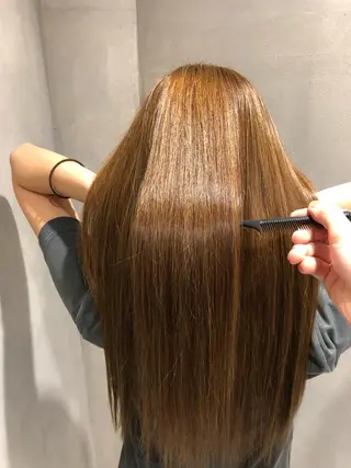ロング 髪質改善⭐️ 桜場のヘアスタイル