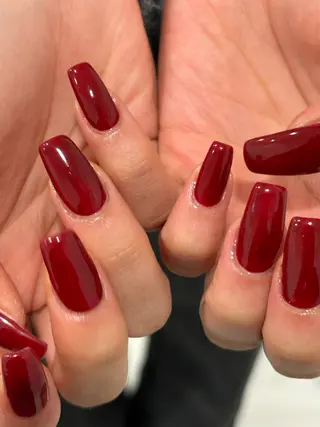 ネイル mellow:ｸﾙﾐ ﹡˖˟༝🎀˖˟ ༝のネイルデザイン