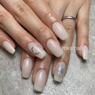 ネイル mks＊nail //  枚方長尾のネイルデザイン