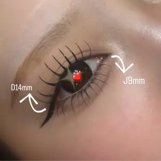 マツエク・マツパ AMIKA🌹 Amaranthのマツエク・マツパデザイン