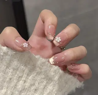 ネイル By moonネイル 🌷ワンホン/韓国風のネイルデザイン